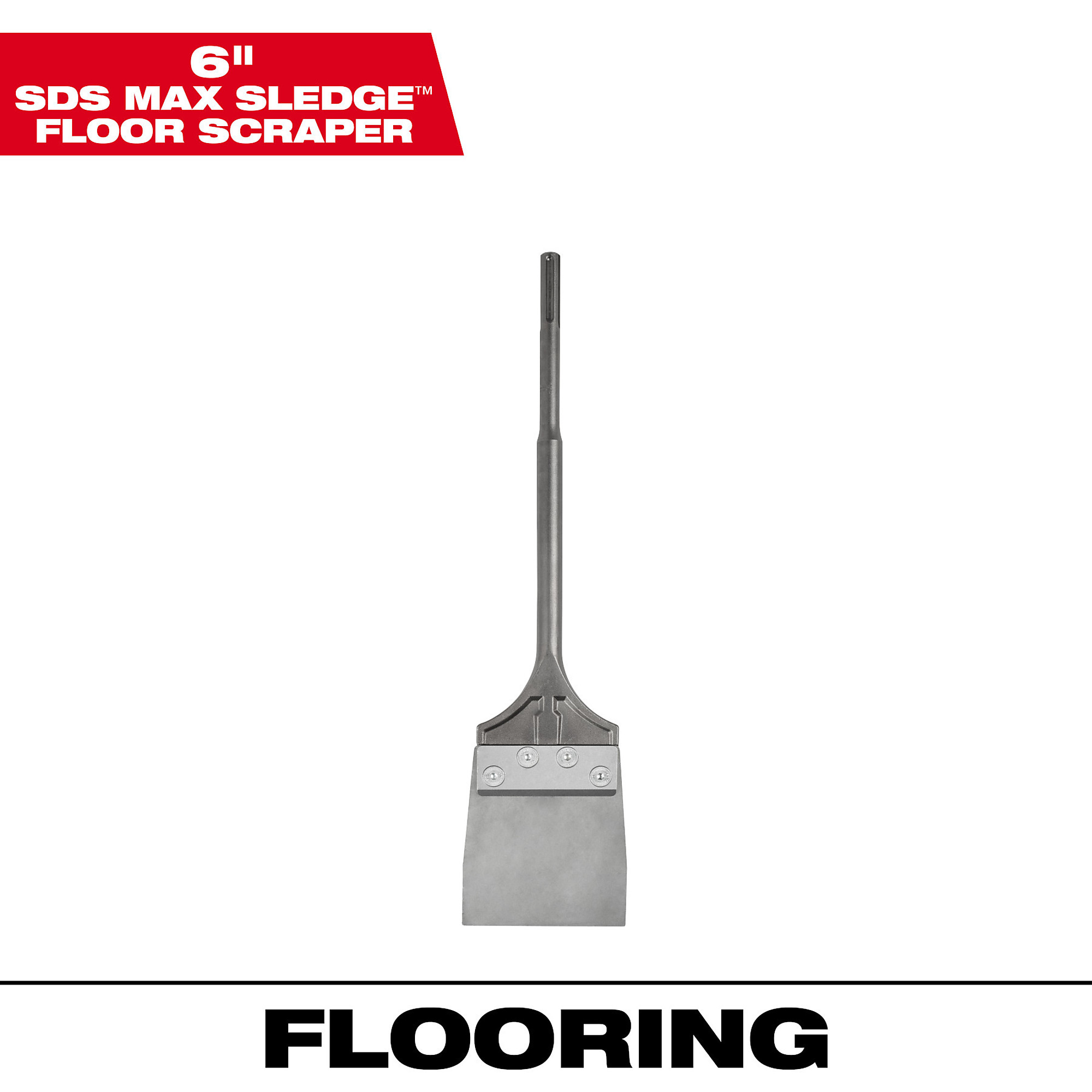 Milwaukee SLEDGE SDS Max 6in. Floor Scraper, Model# 48-62-4096